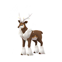 Unova - 0586 - Sawsbuck (Winter)
